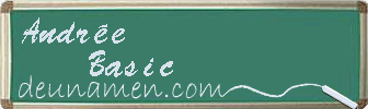 Andrée Basic Visitenkarte